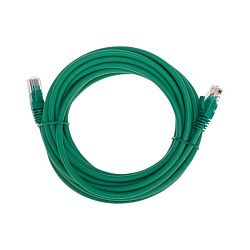 Патч-корд U/UTP, CAT 6, RJ45-RJ45, 26AWG, LSZH, зеленый, 5м REXANT 02-0296-5