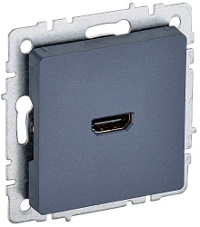 BRITE Розетка HDMI РHDMI-0-БрМ маренго IEK BR-H10-K35