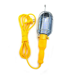 Светильник СПС-01 переносной гаражный 24LED, 12Вт, 220В, ПВС 2х0,75, 10м DEKRON DEK1215-0007