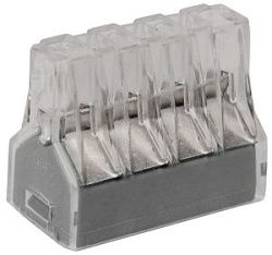 Строительно-монтажная клемма СМК 773-328 серая (4шт/упак) IEK UKZ-004-328