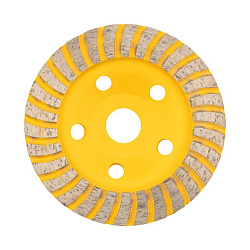 Чашка алмазная шлифовальная Turbo 125х22,2мм KRANZ KR-90-0152