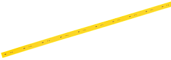 Трубка термоусадочная ТТУ нг-LS 3/1,5 желтая (1м) IEK UDRS-D3-1-K05
