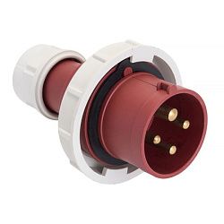 Вилка перенос. 0242 3Р+РЕ 32А 380В IP67 EKF ps-0242-32-380