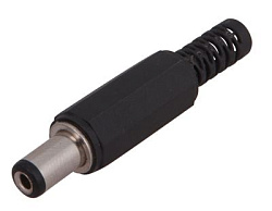 Разъем питания DC штекер 2,1х5,5мм REXANT 14-0311