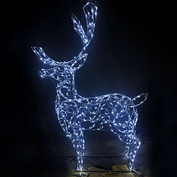 Декоративная 3D Олень стилизованный малый 160 см 501-456