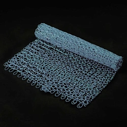 Сетка Stylnet Прозрачная с глиттером Серебро в Рулоне, Гибкий ПВХ, 10x1м 501-913