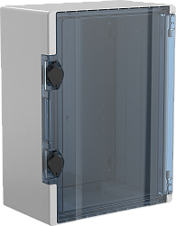TETRA Корпус пластиковый ЩМПп 400х300х170мм прозрачная дверь IP66 IEK TR5-11-N-040-30-17-65