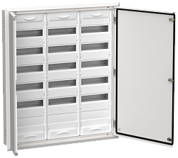 TITAN 5 Корпус металлический ЩРв-216 (3х72) 1005х885х130мм IP31 белый (две двери) IEK TI5-50-V-3X072-31