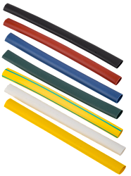 Набор ТТУ нг-LS 6/3мм L=100мм 7 цветов (21шт/упак) IEK UDR10-006-003-021-S