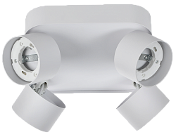 LIGHTING Светильник 4044 накладной потолочный под лампу 4хGX53 белый IEK LT-UPB0-4044-GX53-1-K01