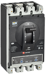 ARMAT Автоматический выключатель в литом корпусе 3P типоразмер H 85кА 315А расцепитель термомагнитный регулируемый IEK AR-MCCB-3H-085-0315A-ATUC