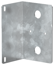 TITAN 5 Кронштейн монтажный для навесной розетки 2 поста IEK TI5-50D-ED-001