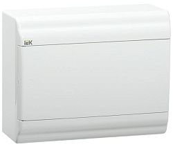 PRIME Корпус пластиковый ЩРН-П-9 модулей навесной белый/белая дверь IP41 IEK MKP82-N-09-WD-41-20