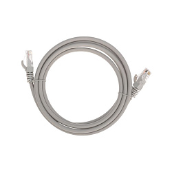 Патч-корд U/UTP, CAT 6, RJ45-RJ45, 26AWG, LSZH, серый, 2м REXANT 02-0290-2