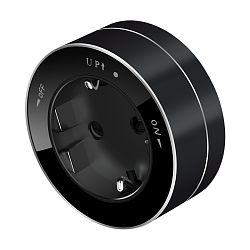 Розетка MultiTrack 16А 250В 2P+E кругл. антрацит SE MTK13001B 1816794