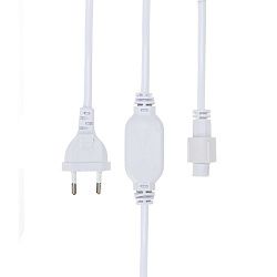 Блок питания для уличных гирлянд 230В, 3А, белый ПВХ, IP65 NEON-NIGHT 303-500-1