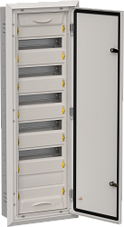 TITAN 5 Корпус металлический ЩРв-72 (1х72) 1005х365х130мм IP31 серый (одна дверь) IEK TI5-50-V-072-31-7035