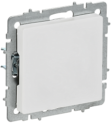 BRITE Заглушка с суппортом МЗ10-БрАБ арктический белый IEK BR-PL10-K91