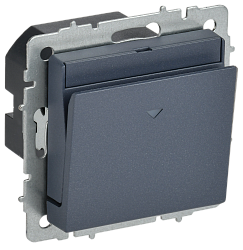 BRITE Выключатель карточный 30А ВС10-1-8-БрМ маренго IEK BR-V11-0-10-K35