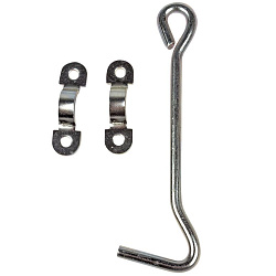 Крючок ветровой 120 цинк  ЧЕТЫРЕ СЕЗОНА 79-1085