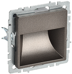 BRITE Подсветка светодиодная встраиваемая ПЛ20-БрТБ темная бронза IEK BR-FL20-K45