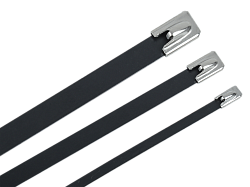 Хомут стальной ХСт 4,6х600мм с полимерным покрытием (100шт/упак) IEK UHS11-D046-600-100