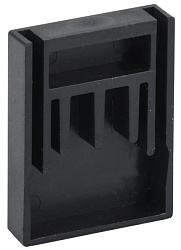 Заглушка для шины PIN 4Р 100А шаг 27мм IEK YNK51-4-100