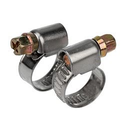 Хомут червячный  8-12-0,7 мм, (упак. 50 шт)  REXANT 07-0608