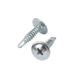 Саморез с прессшайбой KRANZ ПШС сверло 4.2х19, пакет (20шт.) 1182-4219-4