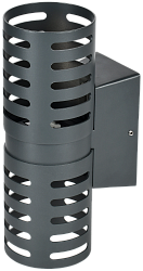 LIGHTING Светильник уличный светодиодный 5102 настенный 10Вт 4000К IP54 серый IEK LT-DBU0-5102-010-40-K03