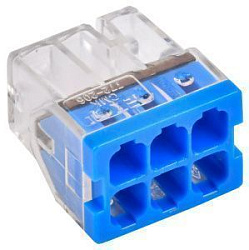 Строительно-монтажная клемма СМК 772-206 компактная (4шт/упак) IEK UKZ30-206-004