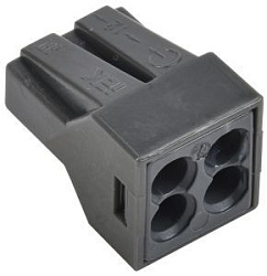 Строительно-монтажная клемма СМК 773-304 с пастой (4шт/упак) IEK UKZ-004-304