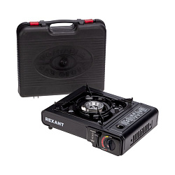 Газовая туристическая  плитка «Соратник» REXANT 12-4115