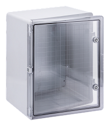 Корпус пластиковый ЩМПп 500х400х240мм прозрачная дверь IP65 DEKRON DEK-P-504024-65