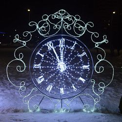 Декоративная декорация Часы 250 см 501-505