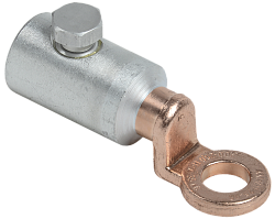 Медно-алюминиевый механический наконечник со срывными болтами АММН 35-150 IEK UZA-28-S35-S150-235