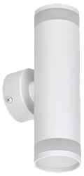 LIGHTING Светильник 4009 накладной настенный под лампу 2хGU10 белый IEK LT-UBB0-4009-GU10-2-K01