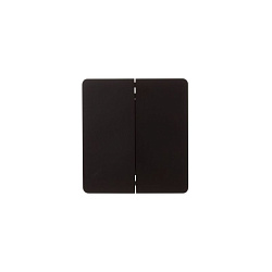 Выключатель ROUND 2 кл 10А с/у оникс KRANZ KR-78-0706-3