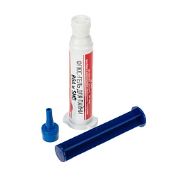 Флюс-гель для пайки, BGA и SMD, 12мл, техно-шприц, блистер REXANT 09-3684
