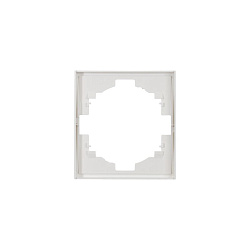 Рамка STRONG 1-постовая жемчуг KRANZ KR-78-0751-4