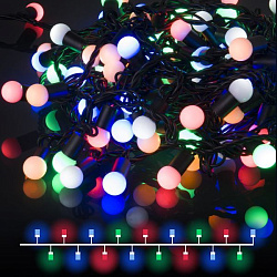 Гирлянда нить мульти с эффектом мерцания 10м IP65 400-103 Elektrostandard Eurosvet a049832