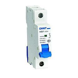 Автоматический выключатель NB1-63H 1P 63A 10кА х-ка C ® CHINT 179794