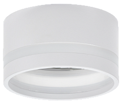 LIGHTING Светильник 4032 накладной потолочный под лампу GX53 белый IEK LT-UPB0-4032-GX53-1-K01