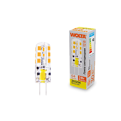 Светодиодная лампа WOLTA WSTD-JC-12V3W3KG4-S 3Вт 3000K G4 WSTD-JC-12V3W3KG4-S