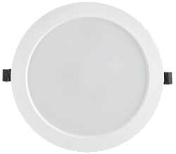 Светильник светодиодный ДВО 1615 белый круг 24Вт 6500К IP20 IEK LDVO0-1615-24-6500-K01