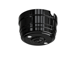 Корпус розетки потолочной фарфоровый, D70x40, цвет - черный GE70811-05