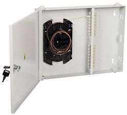 ITK Оптический настенный распределительный кросс укомплектованный: LC (Duplex) 12шт, (OS2) FOBX16-N-12LCUD09