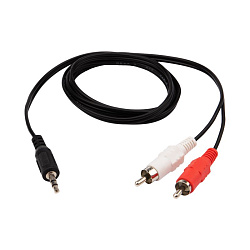 Шнур Стерео 3,5мм - 2 RCA, 1,2м СМАРТКИП 17-4202-8
