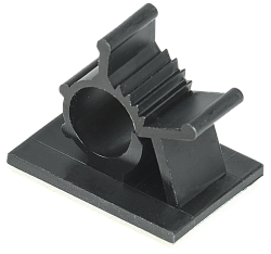 Клипса самоклеящаяся КС-10 черная (24 шт) IEK UHP40-D10-K02