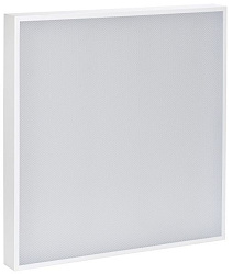 LIGHTING PRO Светильник светодиодный ДВО 1001A 45Вт 4000К IP40 595х595мм призма БАП 3ч IEK LTP-DVO0-1001A-45-40-K01